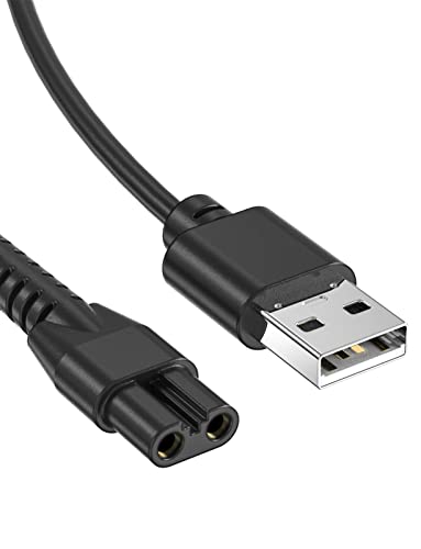 USB-Ladekabel für MANSCAPED Rasenmäher 3.0 & 2.0, Mellbree 1,5 m, Ersatz kompatibel mit Trimmer von Mellbree