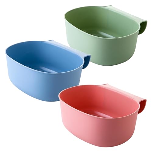 Wickeltisch Organizer zum Einhängen 3 Stück Mülleimer Auffangschale Küchenabfälle Müll Container Waschschüssel Auffangschale Baby für Wickeltisch Küchenschrank Tür, Polypropylen, (Grün+Rosa+Blau) Wickeltisch Organizer zum Einhängen 3 Stück Mülleimer Auffangschale Küchenabfälle Müll Container Waschschüssel Auffangschale Baby für Wickeltisch Küchenschrank Tür, Polypropylen, (Grün+Rosa+Blau) von Melldrry
