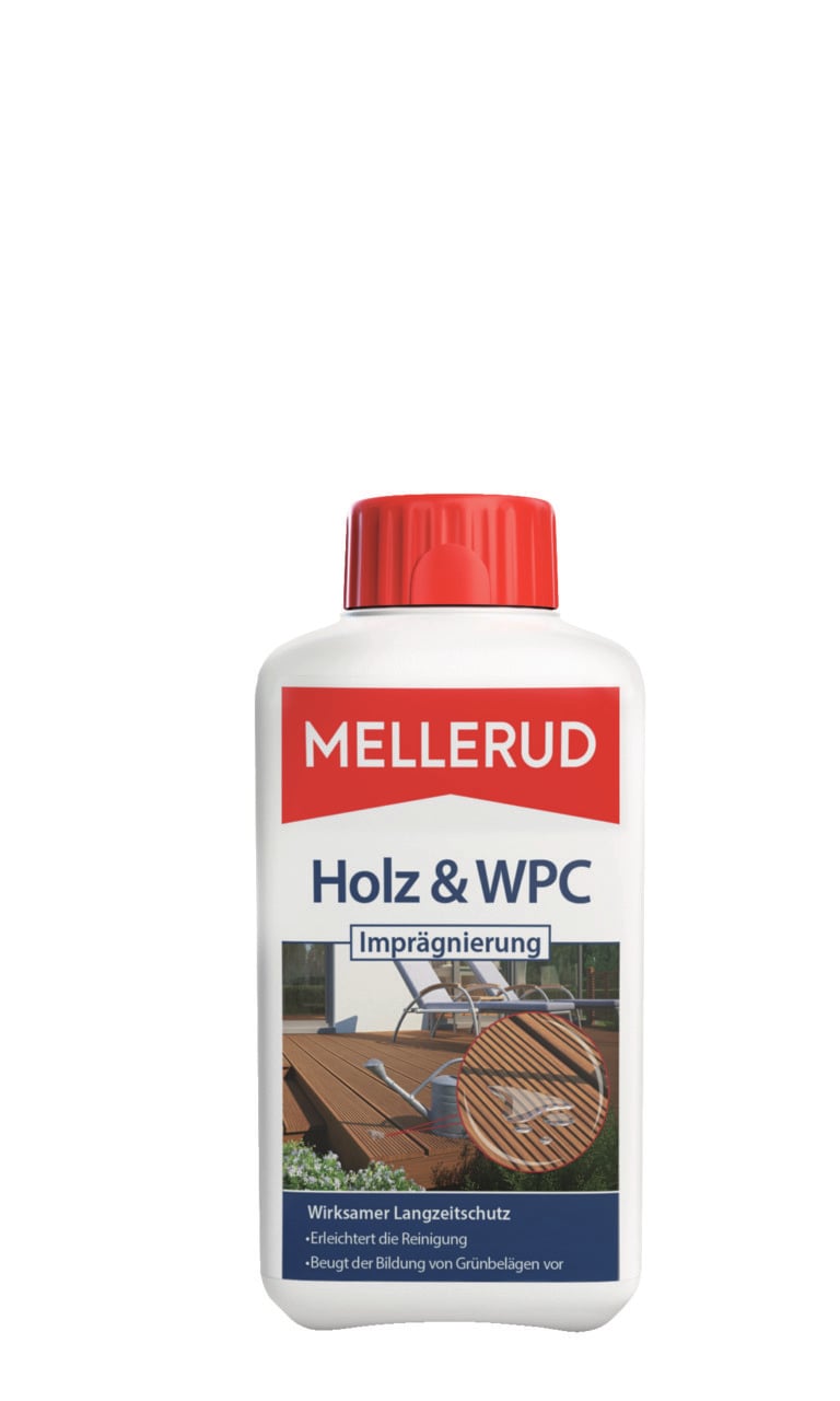 Holz und WPC Imprägnierung 500ml Holz und WPC Imprägnierung 500ml von Mellerud