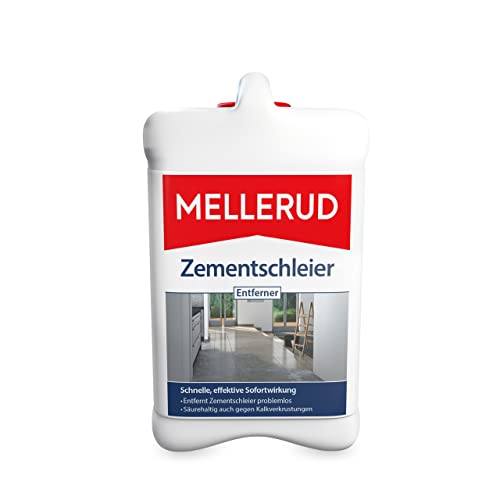 MELLERUD Zementschleier Entferner | 1 x 2,5 l | Effizientes Reinigungsmittel gegen Zementschleier, Zementreste und viele weitere Verschmutzungen von Mellerud