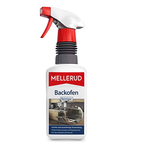 MELLERUD Backofen Reiniger | 1 x 0,5 l | – Effizientes Spray zur Reinigung von Eingebranntem, Fett und Verkrustungen von Mellerud
