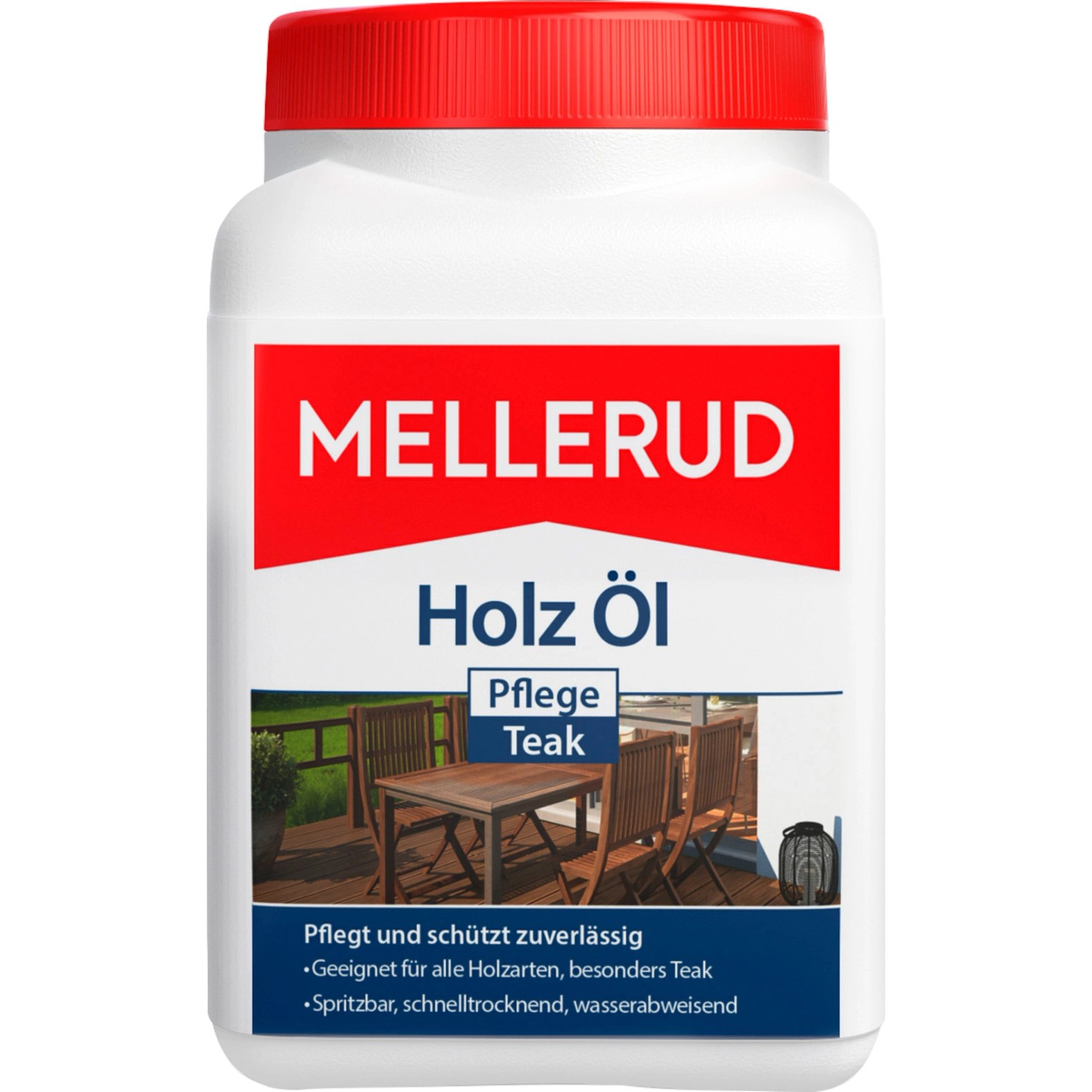 Mellerud Holz-Pflege-Öl Teak 750 ml von Mellerud