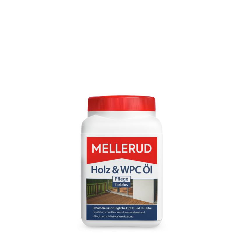 Mellerud Holz- & WPC-Öl transparent 750 ml Mellerud Holz- & WPC-Öl transparent 750 ml von Mellerud
