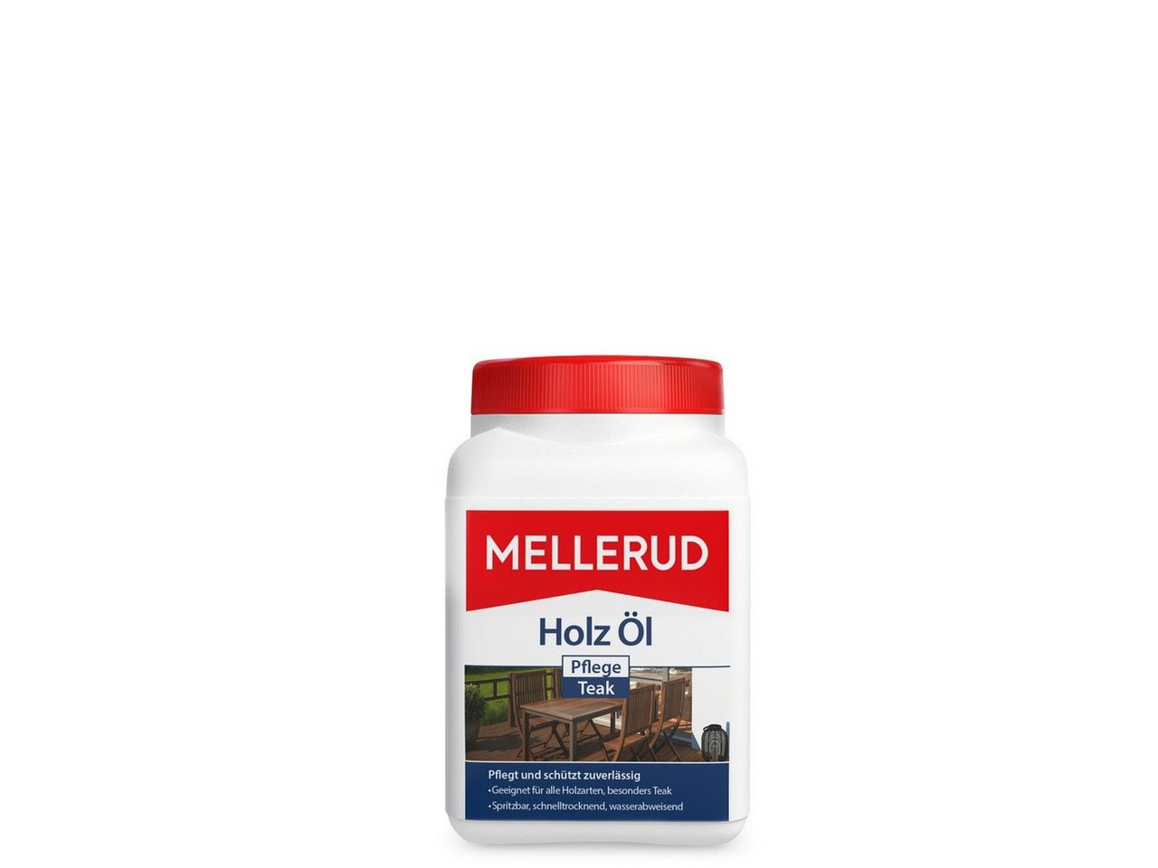 Mellerud MELLERUD Holz Öl Pflege Teak, 750ml Flüssigreiniger von Mellerud