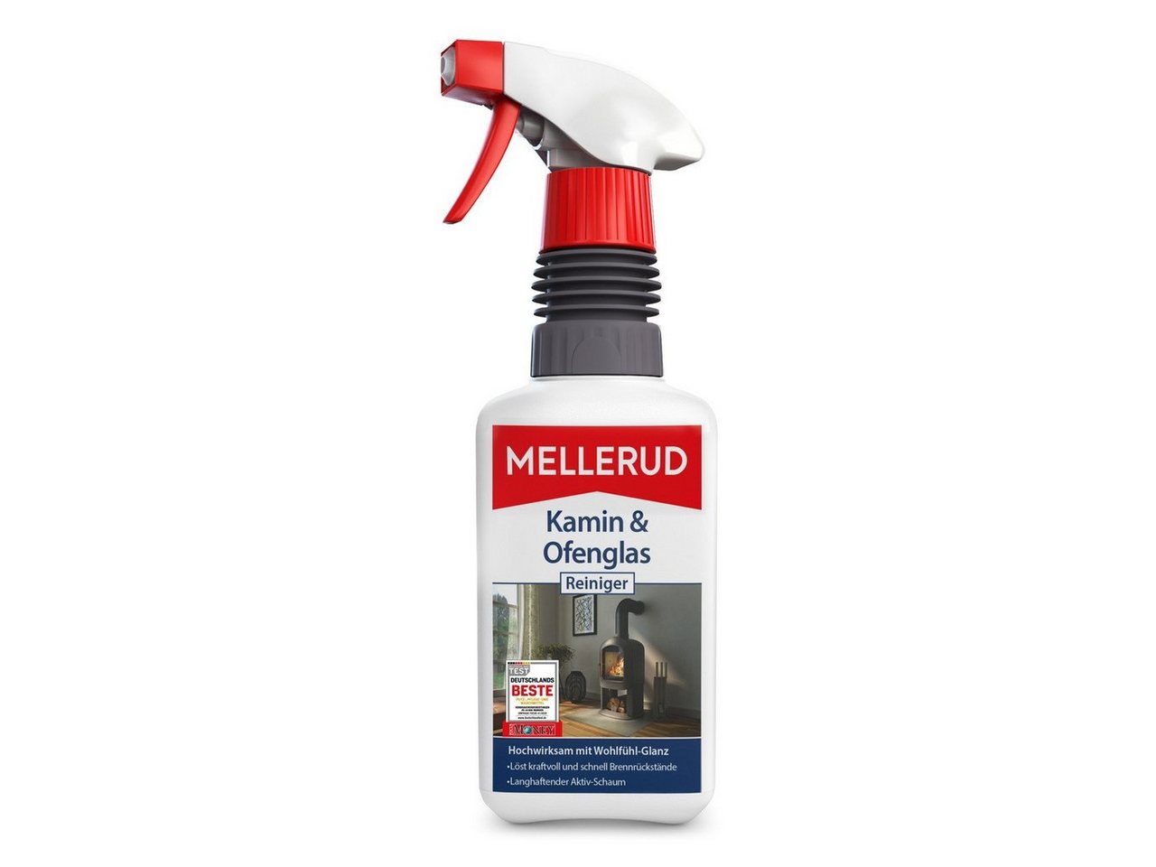 Mellerud MELLERUD Kamin & Ofenglas Reiniger, 500ml Flüssigreiniger von Mellerud