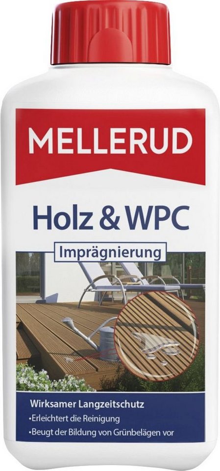 Mellerud Mellerud Holz & WPC Imprägnierung 0,5 L Holzpflegeöl von Mellerud