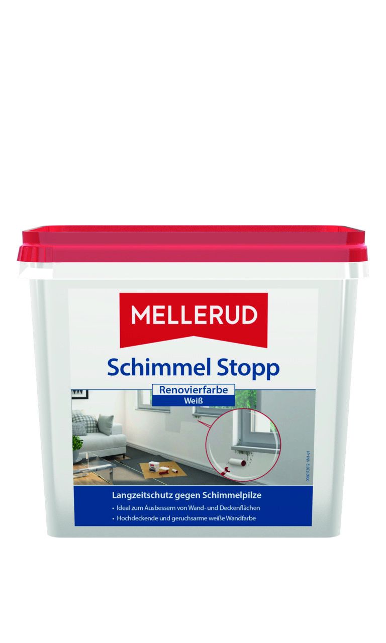 Mellerud Schimmel Stopp Renovierfarbe 0,75 L von Mellerud