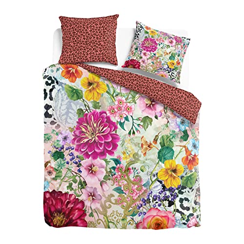 Floral Attraction Bettbezug 200 x 200/220 cm (+ 70 x 60 cm Kissenbezug 2 Stück) von Melli Mello