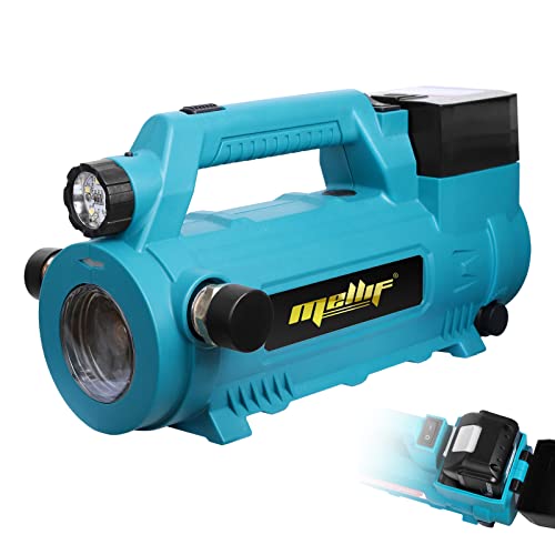 Mellif Wasserpumpe für Makita 18 V Akku, elektrische Gartenpumpe, kabellose tragbare selbstansaugende Pumpe, (nur Werkzeug, keine Batterie) von Mellif