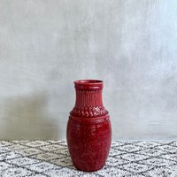 Mid Century Keramik Jasba Vase, Keramikvase, Westgerman Pottery, Kleine Bodenvase 1528-40 Mid Century Keramik Jasba Vase, Keramikvase, Westgerman Pottery, Kleine Bodenvase 1528-40 von MellowPlace