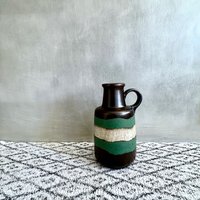 Scheurich Keramikvase 408-40, Keramik Vase, Bodenvase 70Er von MellowPlace