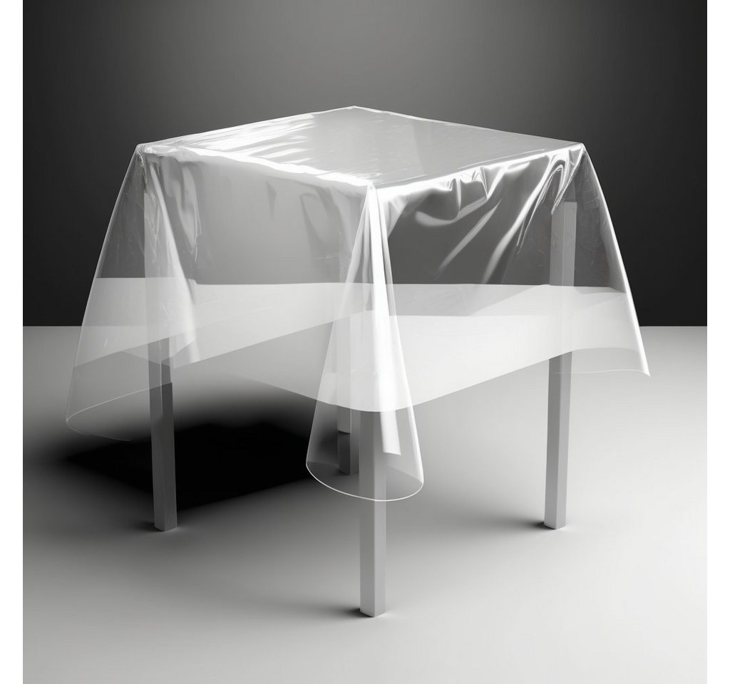 Melody Tischdecke Tischfolie Tischdecke transparent durchsichtig Tischschutz-Folie, Wasserabweisend - Schützen Sie Ihren Tisch vor Kratzern und Flecken von Melody
