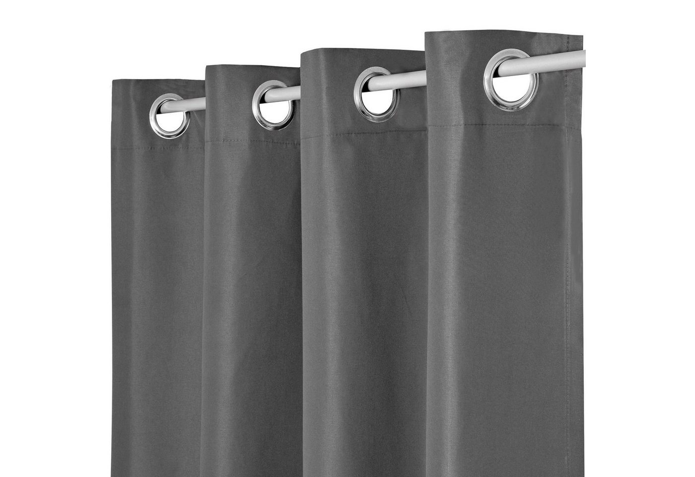 Vorhang Gardine Curtain Blickdicht Sichtschutz Dekoschal, Melody, Öse (1 St), blickdicht, Store, Blickdicht, abdunkelnd, Sichtschutz, Einfarbig, Schlafzimmer, Wohnzimmer von Melody