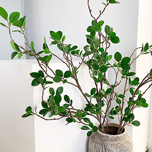 Melorca&Guilla Künstliche Pflanzen, 6 Stück, 110 cm, grüne künstliche Zweige für Vase, künstliche Pflanzen für Geschäft, Garten, Büro, Heimdekoration Melorca&Guilla Künstliche Pflanzen, 6 Stück, 110 cm, grüne künstliche Zweige für Vase, künstliche Pflanzen für Geschäft, Garten, Büro, Heimdekoration von Melorca&Guilla