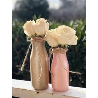 Flaschenglas Vase von MelsCraftsandCollect