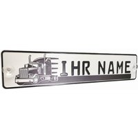 Lkw Truck Fahrerschild Schild Namensschild Mit Name Oder Text Funschild Fun Wunschtext Auto Trucker Car Schwarz, Geburtstag Geschenk Lkw Truck Fahrerschild Schild Namensschild Mit Name Oder Text Funschild Fun Wunschtext Auto Trucker Car Schwarz, Geburtstag Geschenk von Melsaro
