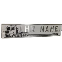 Lkw Truck Fahrerschild Schild Namensschild Mit Name Oder Text Funschild Fun Wunschtext Auto Trucker Car Silber, Geburtstag Geschenk Lkw Truck Fahrerschild Schild Namensschild Mit Name Oder Text Funschild Fun Wunschtext Auto Trucker Car Silber, Geburtstag Geschenk von Melsaro