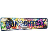 Lkw Truck Fahrerschild Schild Namensschild Name Oder Text Funschild Fun Wunschtext Auto Trucker Car, Mit Emoji Smail Design von Melsaro