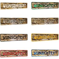 Lkw Truck Fahrerschild Schild Namensschild Name Oder Text Funschild Fun Wunschtext Auto Trucker Car, Mit Stein Design von Melsaro