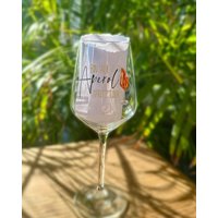 Aperol Glas "Bin Auf Spritztour" von Melskleinestoffelei