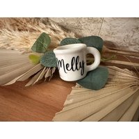 Personalisierte Schnapsgläser Mit Henkel | Keramik, Verschiedene Farben Inklusive Band von Melskleinestoffelei