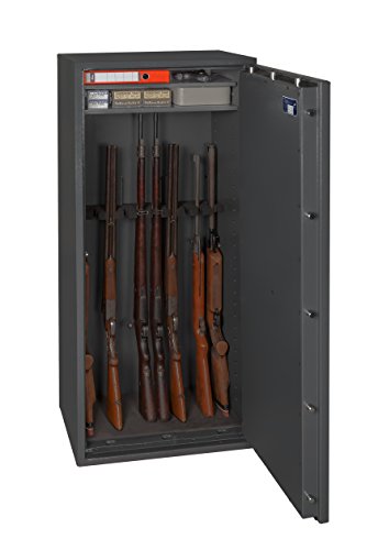 Waffenschrank Waffentresor Gun Safe N 1-10 (1548x648x418mm) Klasse N/0, 10 Waffenhalter von Melsmetall