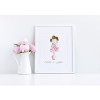 Personalisierte Mutter Und Tochter Druck | Muttertag - Geschenke Für Mama Muttertagsgeschenke Muttertag Von Melsy's Illustrations Personalisierte Mutter Und Tochter Druck | Muttertag - Geschenke Für Mama Muttertagsgeschenke Muttertag Von Melsy's Illustrations von MelsysIllustrations