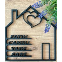 Namensschild Familie, Personalisierbar, 3D Wanddeko , Personalisierte Dekoration, Druck Geschenke, Individuelles Geschenk Namensschild Familie, Personalisierbar, 3D Wanddeko , Personalisierte Dekoration, Druck Geschenke, Individuelles Geschenk von Melya3DShop