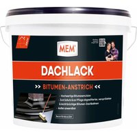 Bitumen Dachlack 10 l Grundierung & Imprägnierung - MEM von Mem