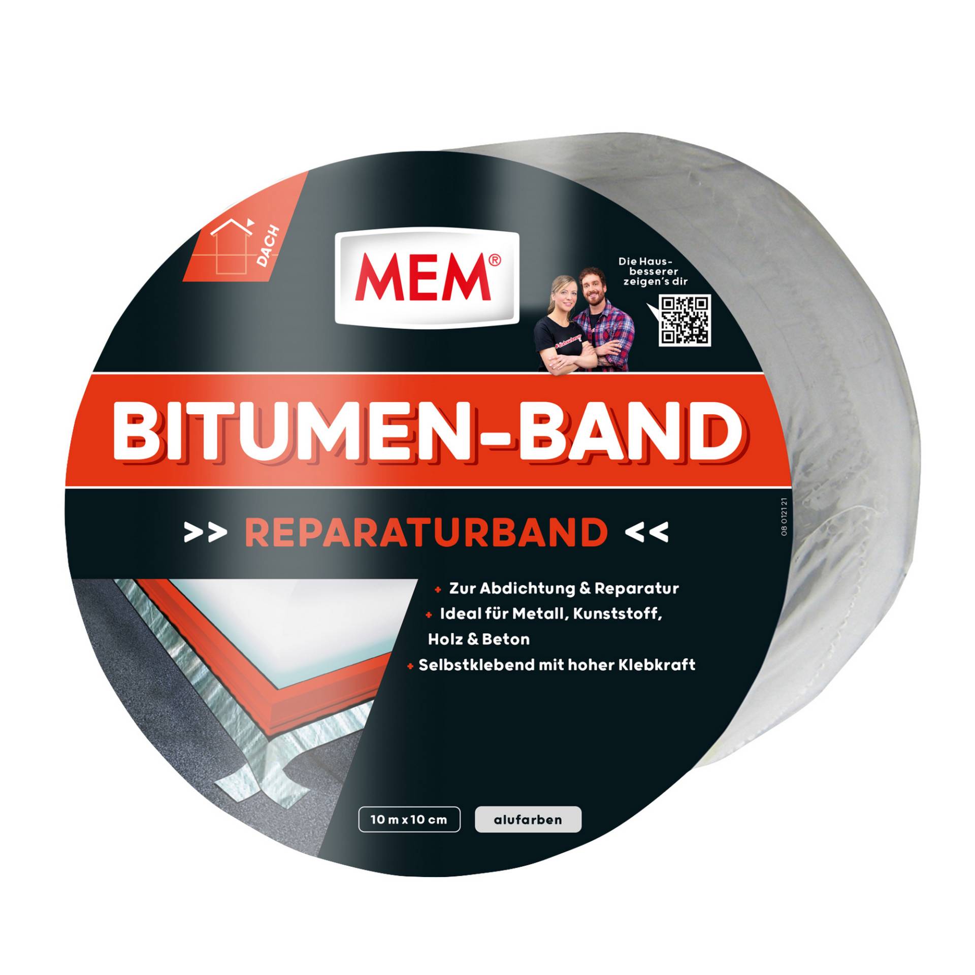 MEM Bitumen-Band alu 10 cm x 10 m MEM Bitumen-Band alu 10 cm x 10 m von Mem
