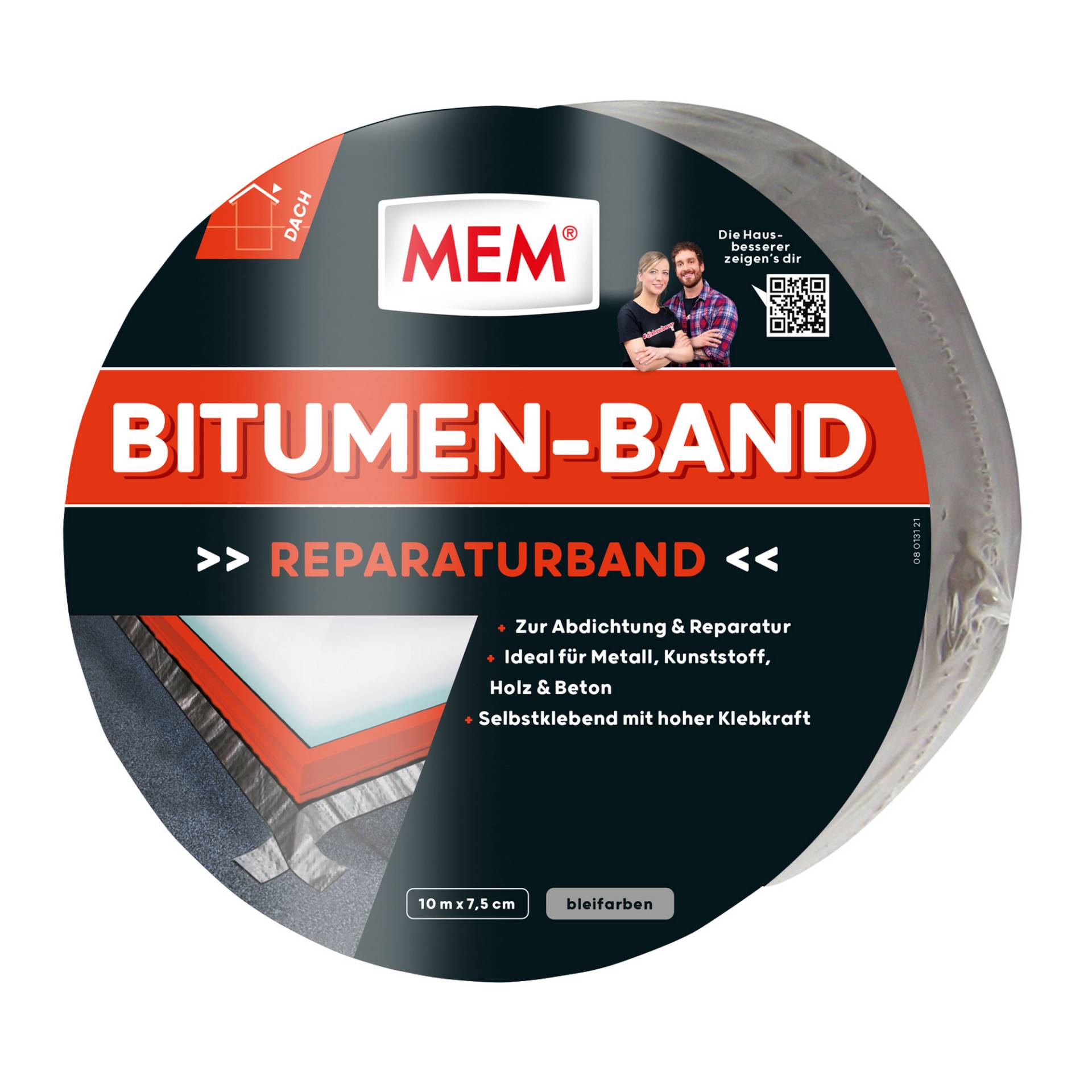 MEM Bitumen-Band blei 7,5 cm x 10 m MEM Bitumen-Band blei 7,5 cm x 10 m von Mem