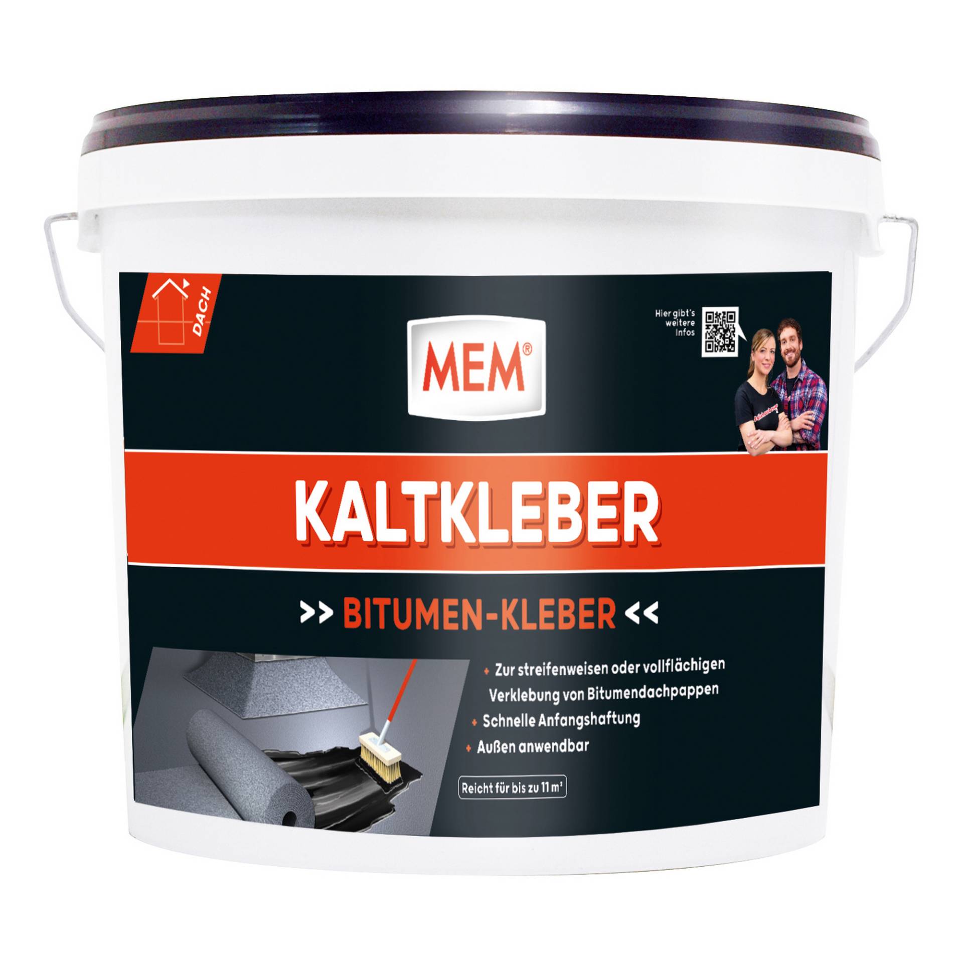 MEM Bitumen-Kaltkleber 6,5 kg MEM Bitumen-Kaltkleber 6,5 kg von Mem