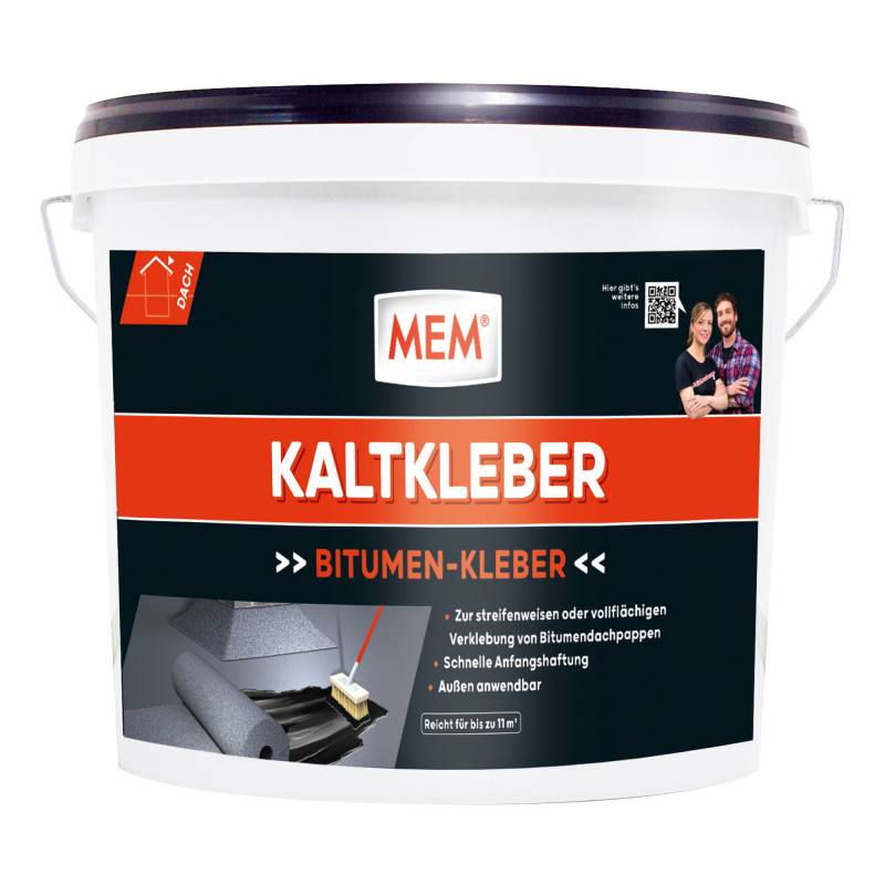 MEM Bitumen-Kaltkleber 6,5 kg von Mem