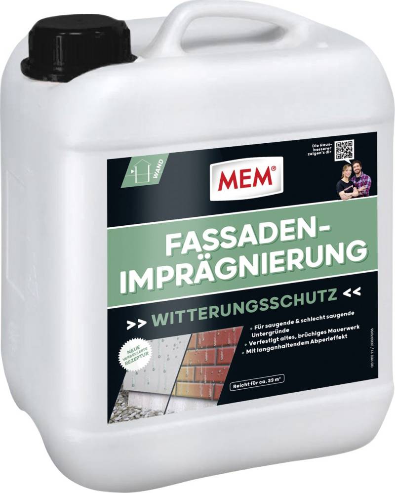 MEM Fassaden-Imprägnierung 10 l von Mem