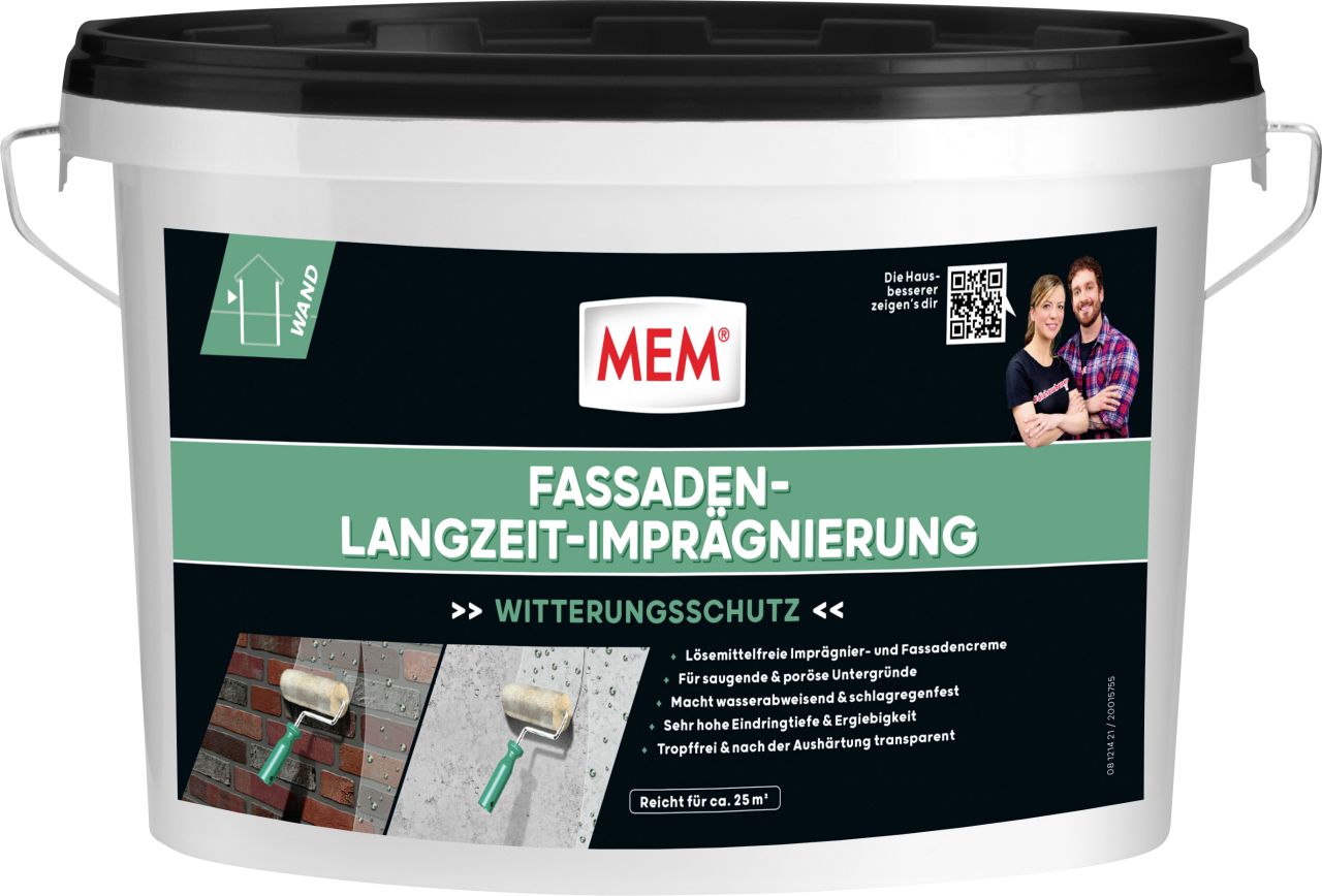 MEM Fassaden-Langzeit-Imprägnierung 2,5 l von Mem