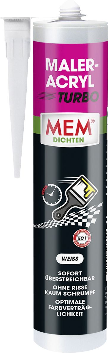 MEM Maler Acryl Turbo weiß 300 ml von Mem