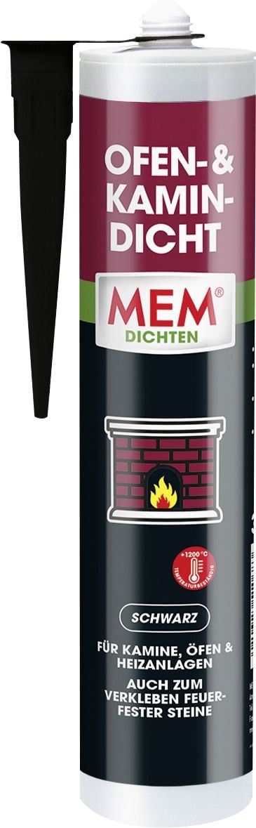 MEM Ofen- & Kamin-Dicht schwarz 310 ml von Mem
