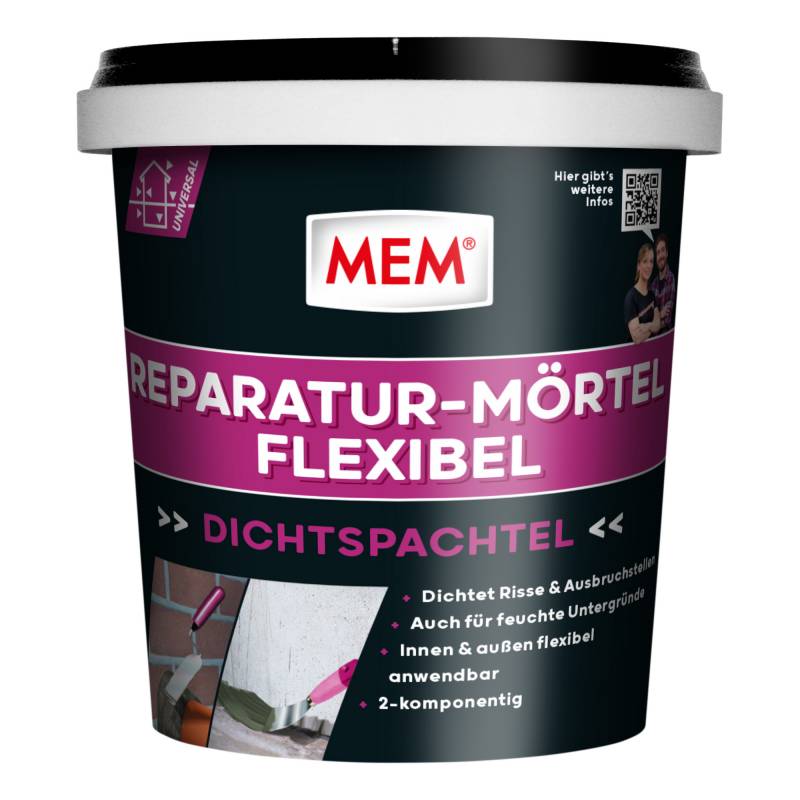 MEM Reparatur-Mörtel 'Flexibel' 1 kg von Mem