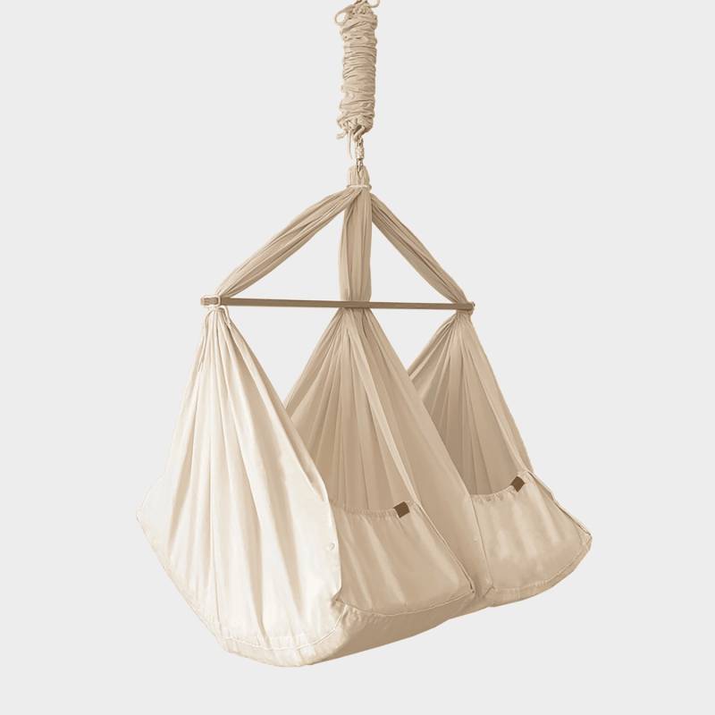 B-Ware Membantu Cozy Cradle Federwiege Babywiege Zwillinge Natur Baumwolle von Membantu