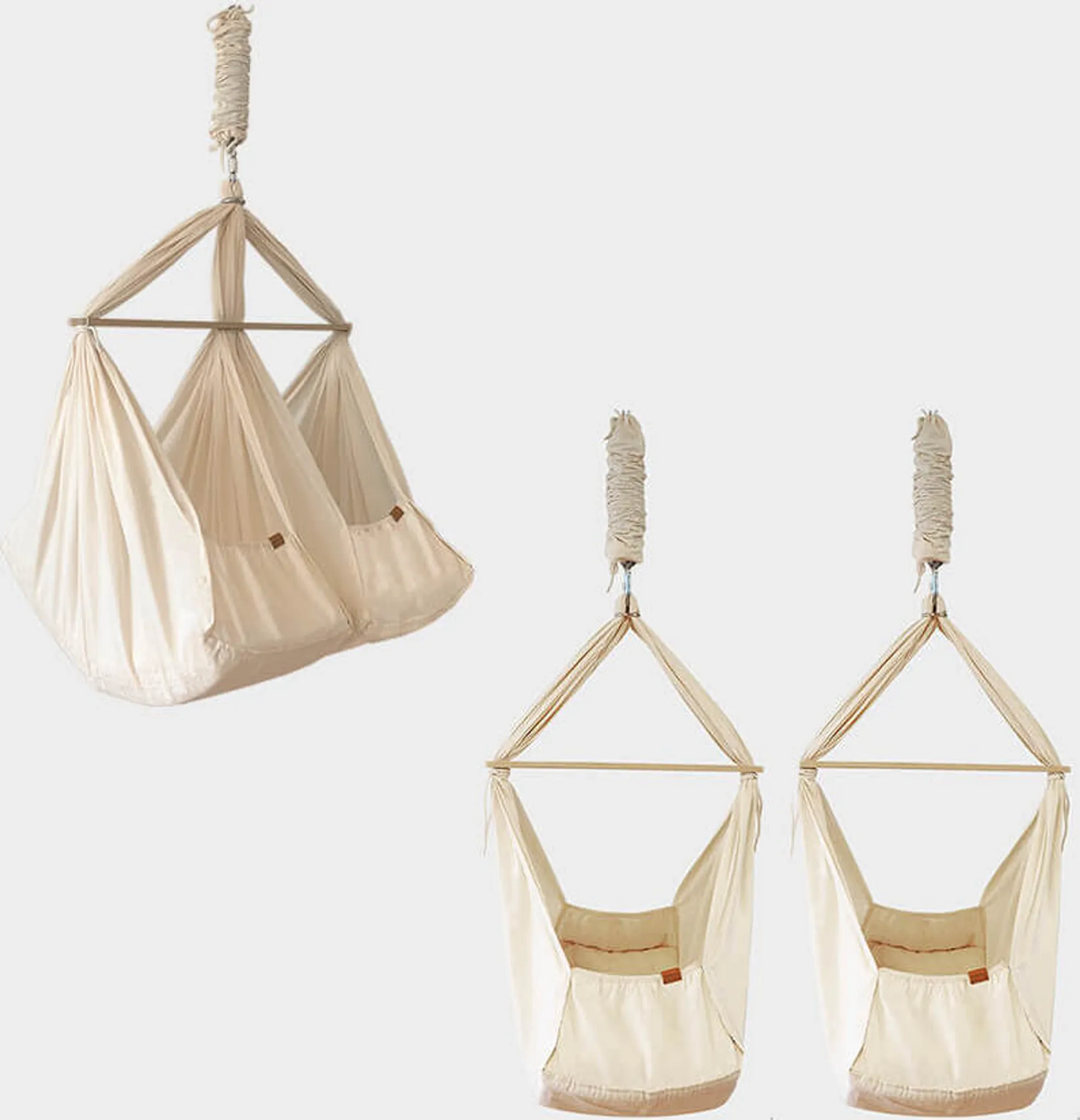 B-Ware Membantu Federwiegen Umbausatz Adapter Zwillinge Eichenholz Grau Weiß B-Ware Membantu Federwiegen Umbausatz Adapter Zwillinge Eichenholz Grau Weiß von Membantu