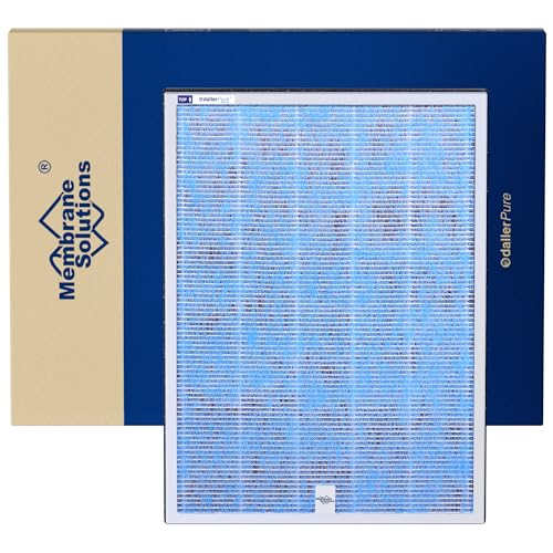 Membrane Solutions MSA3/MSA3S Original-Luftreinigerfilter-Ersatz, verbesserter 4-in-1-HEPA-Filter mit OdallerPure-Technologie, 1 Packung von Membrane Solutions