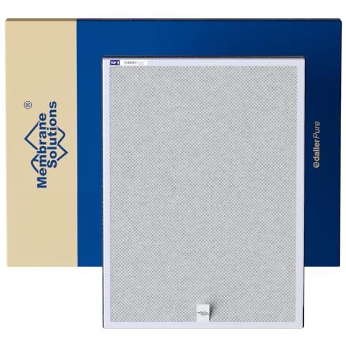 Membrane Solutions MSA3/MSA3S Original-Luftreinigerfilter zur Entfernung von Öldämpfen, verbesserter 6-in-1-H13-HEPA-Filter mit OdallerPure-Technologie, 1 Packung Membrane Solutions MSA3/MSA3S Original-Luftreinigerfilter zur Entfernung von Öldämpfen, verbesserter 6-in-1-H13-HEPA-Filter mit OdallerPure-Technologie, 1 Packung von Membrane Solutions
