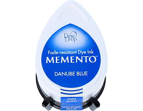 Tsukineko Memento Dew Drop Tinte Pads Tsukineko Dew Drop Pad, Donau blau von Tsukineko