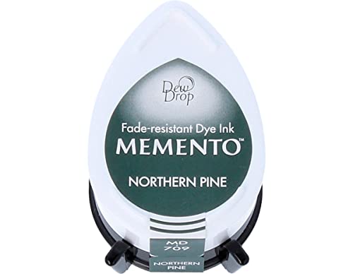 Tsukineko Memento Dew Drop Tinte Pads Dew Drop Pad, Nordischer Kiefer von Tsukineko