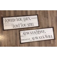 Liebte Dich Dann. Liebe Immer Noch. Immer Haben. Wird. Rustikale Dekor. Holz-Zeichen. Handgefertigt. Handpainted Liebte Dich Dann. Liebe Immer Noch. Immer Haben. Wird. Rustikale Dekor. Holz-Zeichen. Handgefertigt. Handpainted von MemesonMainStreet