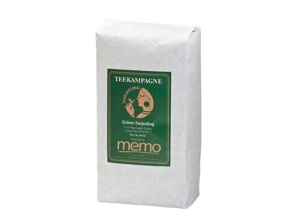 memo/Teekampagne Darjeeling Grüntee Bio/Naturland 500g von Memo