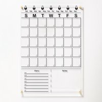 Großer Acrylkalender Mit Drahtdesign | Trocken Abwischbarer Planer Wandkalender Side Notes Familien Monatskalender 2025 Marker Großer Acrylkalender Mit Drahtdesign | Trocken Abwischbarer Planer Wandkalender Side Notes Familien Monatskalender 2025 Marker von MemoCustomAcrylics