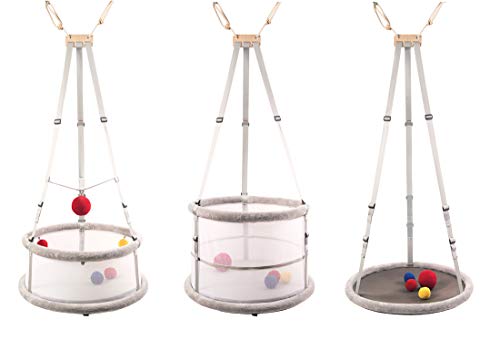 Memola® 3-in-1 Babywiege – Wiege, Korb & Schaukel in einem | ergonomisch, fördert Entwicklung, wächst mit von Geburt bis 12 Jahre | nachhaltig & Made in EU von Memola