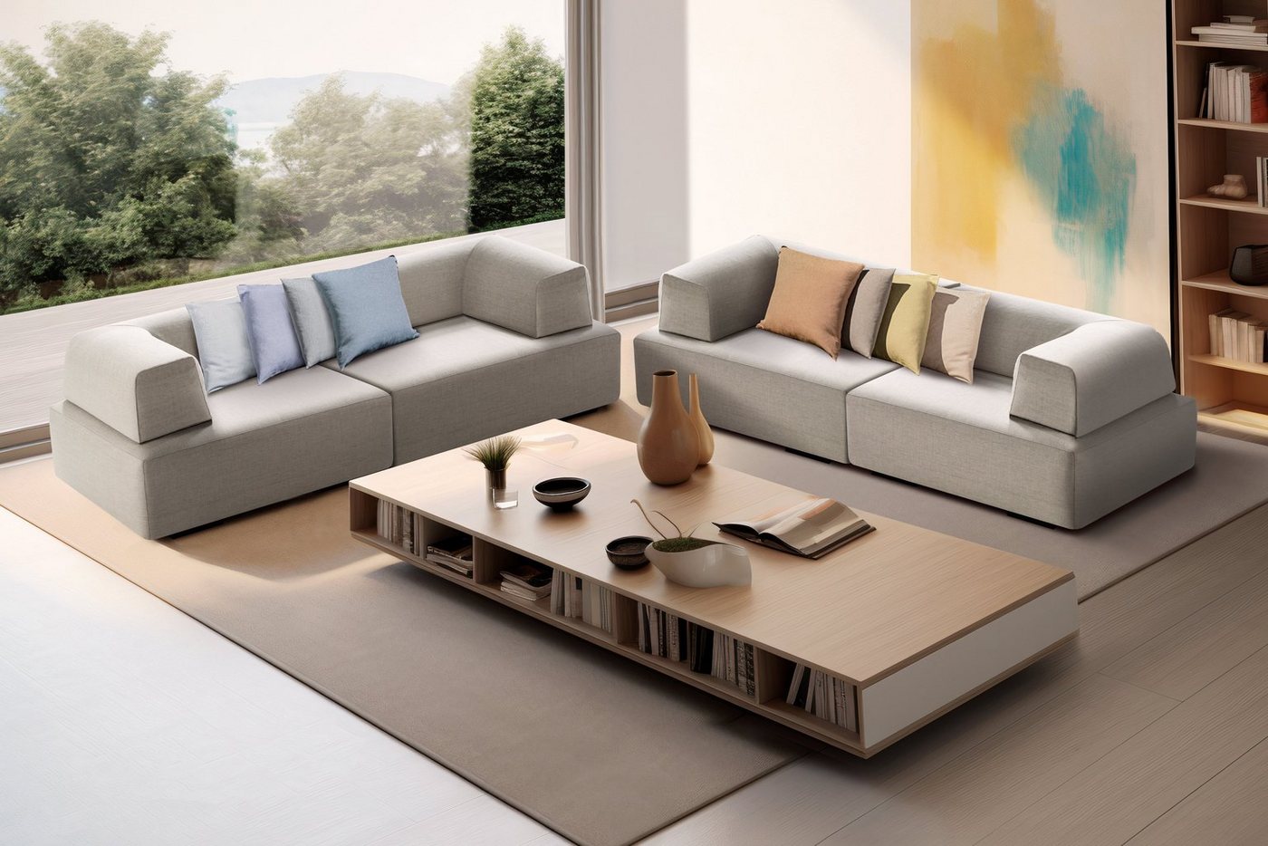 Memomad Big-Sofa Modul-Sofa Puzzle von Memomad