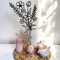 Blumenstrauß Aus Holz L Frühlingsdeko Verschiedene Farben | Filigrane Holzblumen Geschenkidee Muttertag Blumenstrauß Aus Holz L Frühlingsdeko Verschiedene Farben | Filigrane Holzblumen Geschenkidee Muttertag von Memoria3DDesign